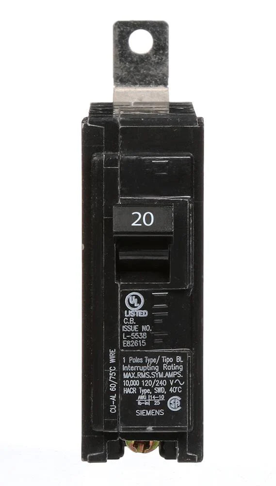 Siemens 20 Amp Breaker