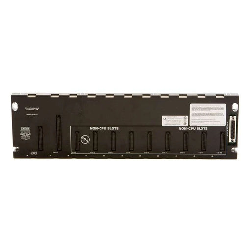 IC693CHS391 — GE Fanuc Series 90-30 10-Slot Modular CPU Baseplate