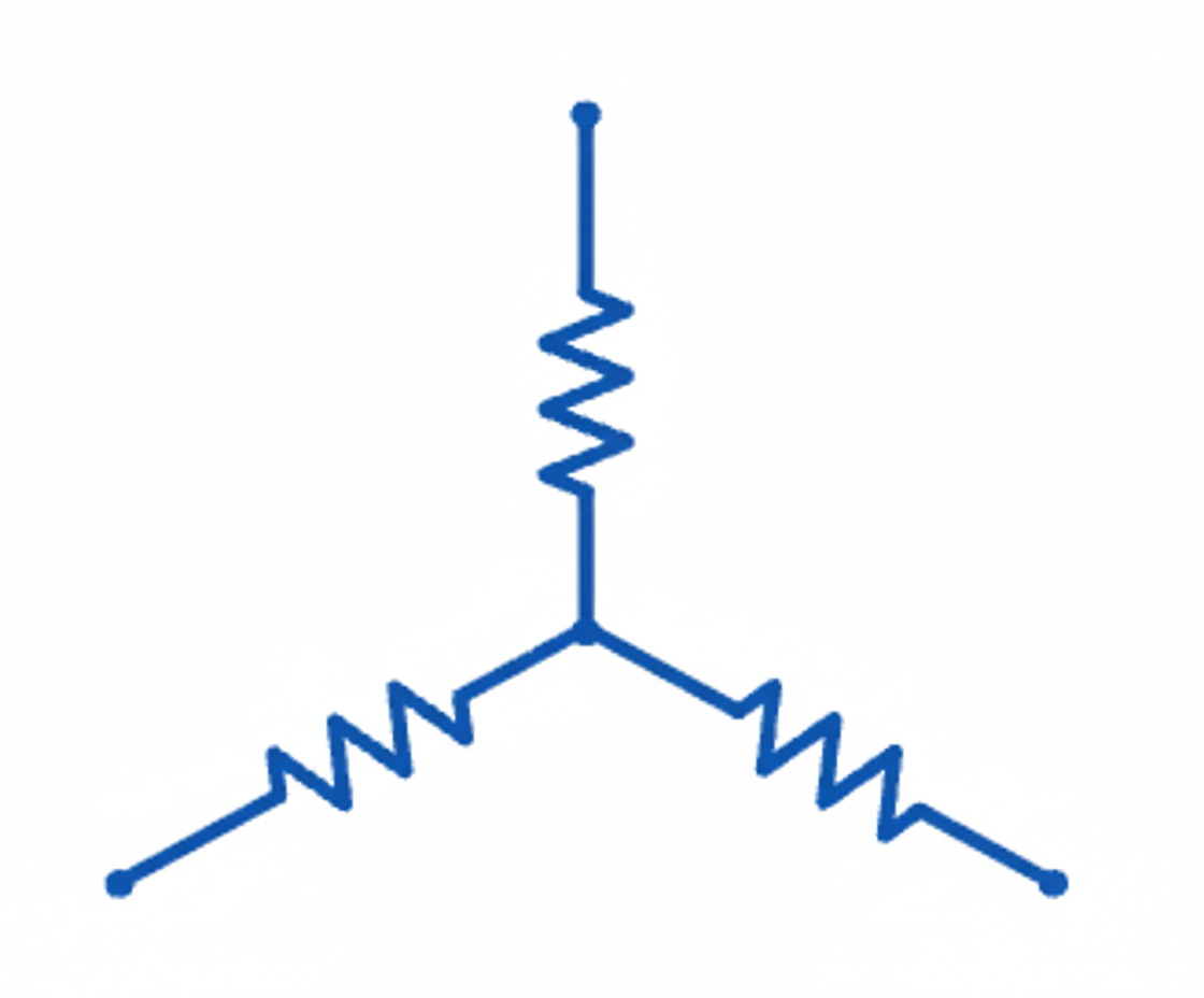 Wye configuration symbol