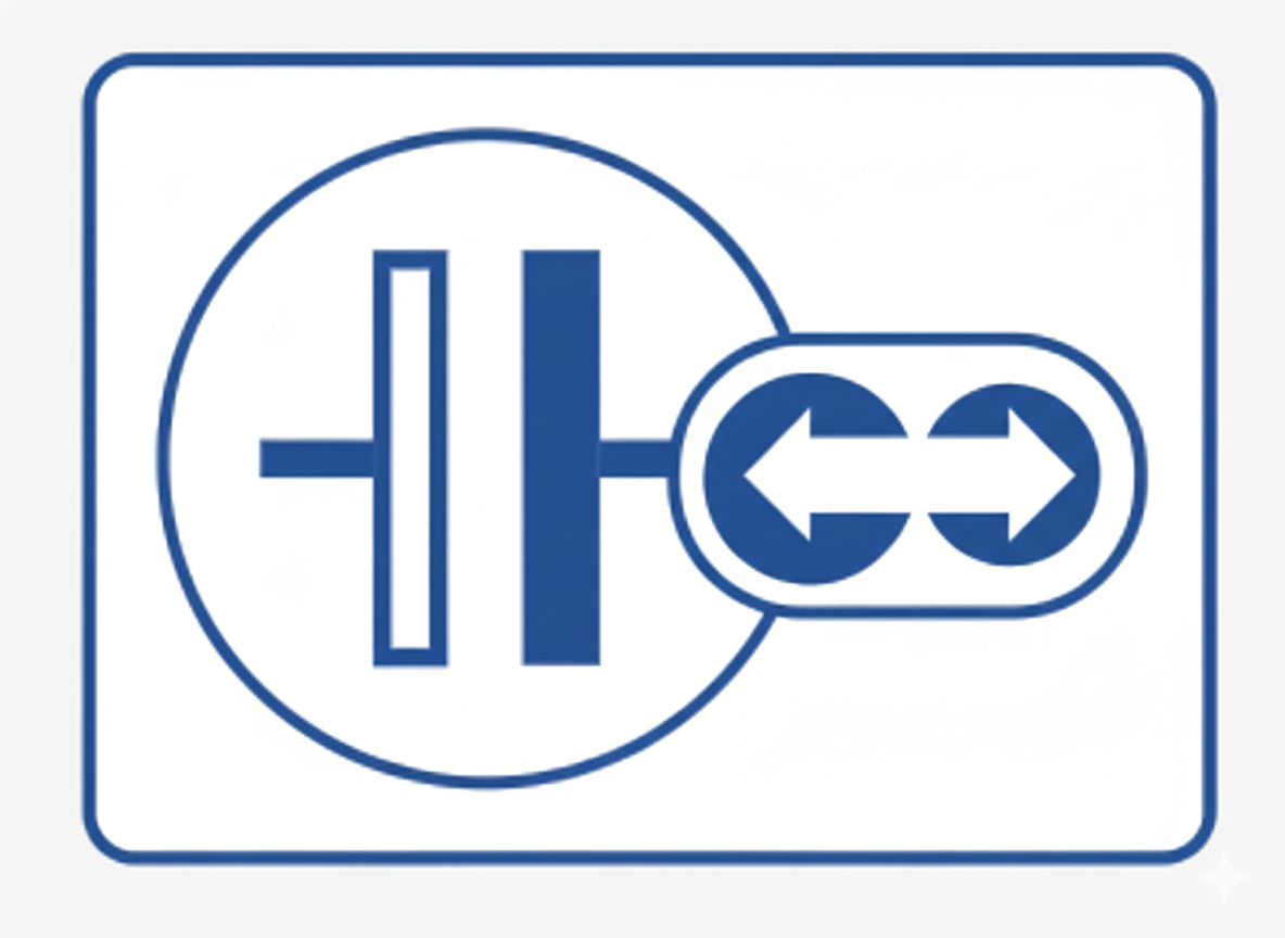 Capacitance conversion icon