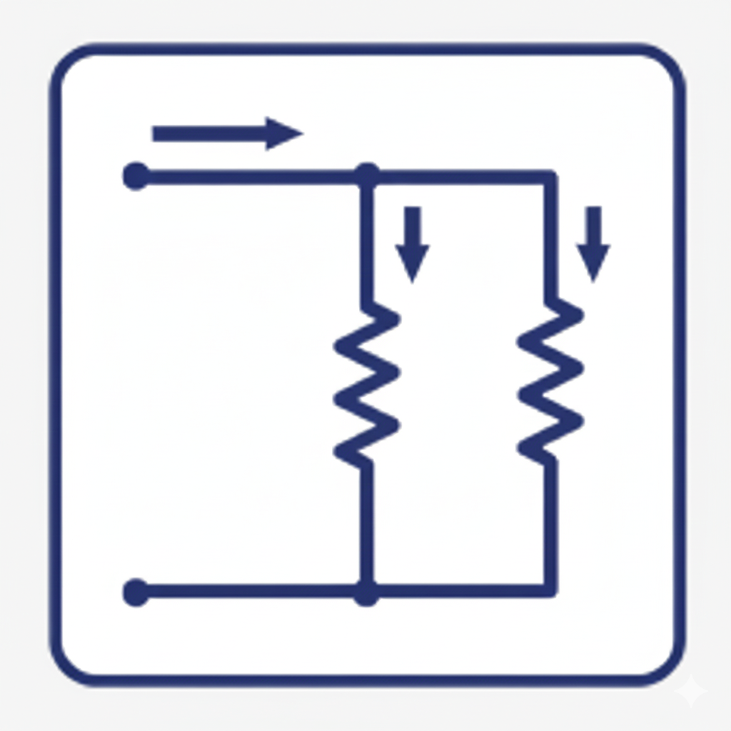 Current divider icon