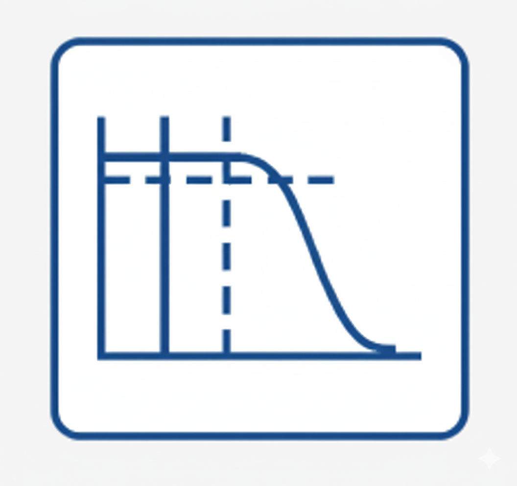 Low / High pass filter icon