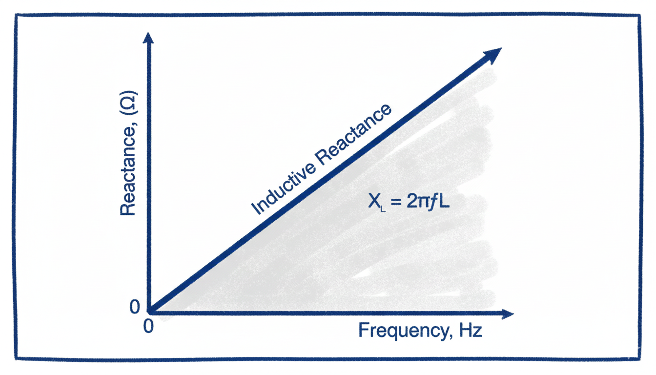 Inductive reactance diagram